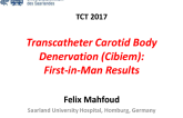 Transcatheter Carotid Body Denervation (Cibiem): First-in-Man Results and Future Directions