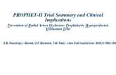 PROPHET II Trial Summary and Clinical Implications