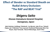 Effect of Slender vs Standard Sheath on Radial Artery Occlusion: The RAP and BEAT Trial