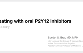 Debate: Making the Case for Not Pretreating ACS patients With Oral P2Y12 Receptor Inhibitors!
