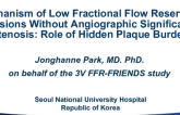 TCT 29: Mechanism of Low Fractional Flow Reserve in Lesions Without Angiographic Significant Stenosis: Role of Hidden Plaque Burden