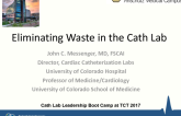 Eliminating Waste in the Cath Lab