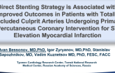 TCT 1: Direct Stenting Strategy Is Associated With Improved Outcomes in Patients With Totally Occluded Culprit Arteries Undergoing Primary Percutaneous Coronary Intervention for ST Elevation Myocardial Infarction