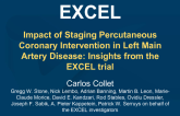 TCT 82: Impact of Staging Percutaneous Coronary Intervention in Left Main Artery Disease: Insights from the EXCEL Trial
