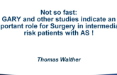 Viewpoint #2: Not So Fast! GARY and Other Studies Indicate an Important Role for Surgery in Intermediate-risk Patients
