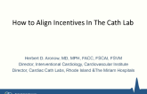 How to Align Incentives in the Cath Lab