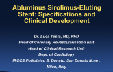Abluminus Sirolimus-Eluting Stent: Specifications and Clinical Development