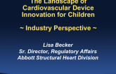 The Landscape of CV Device Innovation for Children: Industry View