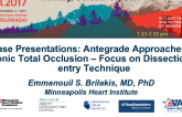 Case Presentations: Antegrade Approaches to Chronic Total Occlusion – Focus on Dissection Re-entry Technique (With Discussion)