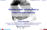 Diastolic-systolic Velocity Ratio to Detect Coronary Stenosis