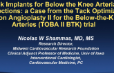 Tack Implants for Below the Knee Arterial Dissections: a Case From the Tack Optimized Balloon Angioplasty II for the Below-the-Knee Arteries (TOBA II BTK) Trial