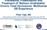 TCT 21: Prevalence, Presentation and Treatment of ‘Balloon Undilatable' Chronic Total Occlusions: Multicenter US Experience