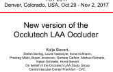 Occlutech LAA Occluder: Device Description, Data, and Future Directions