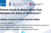 Do Patients Really Do Better When Their Cardiologists Are Away at Conferences? Embedding Controls in Observational Studies