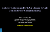 Catheter Ablation and/or LAA Closure for Atrial Fibrillation: Competitive or Complementary?