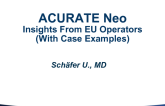 ACURATE Neo Insights From EU Operators (With Case Examples)