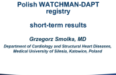 TCT 101: Safety of Double Antiplatelet Therapy as an Alternative to Warfarin Plus Aspirin After Left Atrial Appendage Device Closure - Short-Term Results of WATCHMAN-DAPT Multi-Center Registry