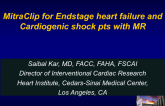 MitraClip for End-stage Heart Failure and Cardiogenic Shock