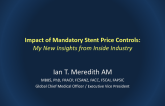 Impact of Mandatory Stent Price Controls 2: My New Insights From Inside Industry