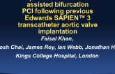 Impella and Rotablation-assisted Bifurcation PCI Following Previous Edwards SAPIEN 3 TAVR