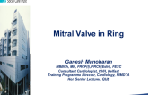 Case Presentation: Valve-in-Ring