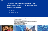 Coronary Revascularization for CHF: Implications From STICH for Complete Revascularization