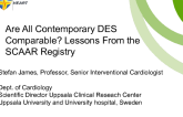 Are All Contemporary DES Comparable? Lessons From the SCAAR Registry