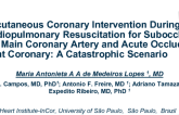 Sub-occlusive Left Main PCI During CPR of an Acute Occluded RCA: A Catastrophic Scenario