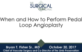 Case #5: When and How to Perform Pedal Loop Angioplasty (With Discussion)