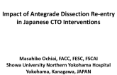 Impact of Antegrade Dissection and Re-entry in Japanese CTO Interventions