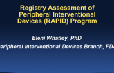 Registry Assessment of Peripheral Interventional Devices (RAPID) Program