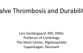 Valve Thrombosis and Durability