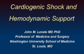 Right and Left Heart Hemodynamic Support Options