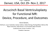 Accucinch Basal Ventriculoplasty for Functional MR: Device, Procedure, and Outcomes