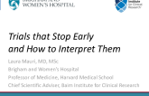 How to Interpret Trials That Are Stopped Early (eg, PRAMI, FAME II, DECISION CTO, and Others)