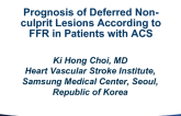 TCT 66: Prognosis of Deferred Non-culprit Lesions According to Fractional Flow Reserve in Patients With Acute Coronary Syndrome
