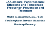 Periprocedural Effusions and Tamponade: Frequency, Prevention, and Treatment (With Case Reviews)