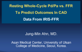 Resting Pd/Pa vs FFR for Predicting Coronary Events