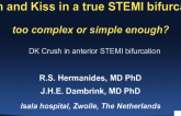 Crush and Kiss in a True STEMI Bifurcation: Too Complex or Simple Enough?