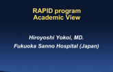 RAPID Program: Academic View