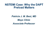NSTEMI Case Presentation: Why the DAPT Pre-load Decision Matters