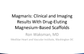 Magmaris: Clinical and Imaging Results With Drug-Eluting Magnesium-Based Scaffolds