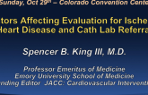 Factors Affecting Evaluation for Ischemic Heart Disease and Cath Lab Referral