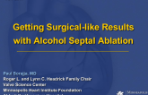 Getting Surgical-like Results With Alcohol Septal Ablation
