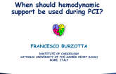 When Should Hemodynamic Support Be Used During PCI?