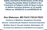 TCT 14: Safety and Clinical Performance of the Drug-Eluting Absorbable Metal Scaffold in the Treatment of Subjects With De Novo Lesions in Native Coronary Arteries at 12-Month Follow-up - BIOSOLVE-II and BIOSOLVE-III