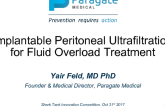Implantable Peritoneal Ultrafiltration for Fluid Overload Treatment (Paragate)