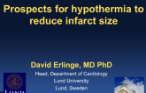 Prospects for Hypothermia to Reduce Infarct Size