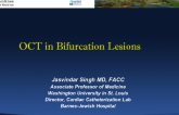 How to use OCT in Bifurcation Lesions