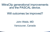 MitraClip Generational Improvements and the Pascal Device: Will Outcomes Be Improved?
